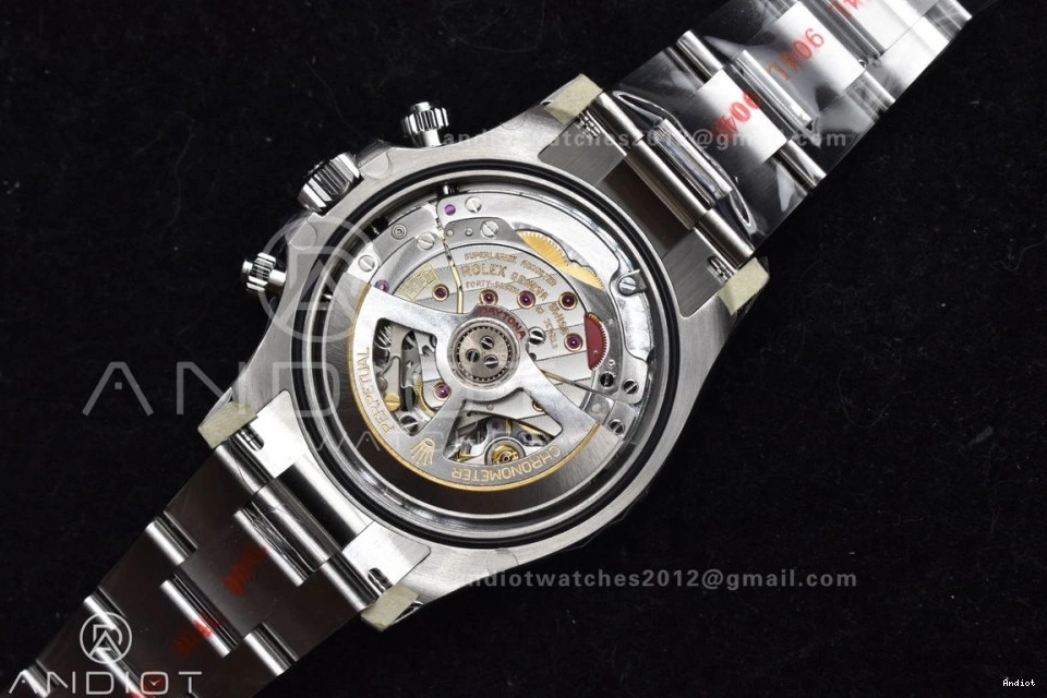 Comfortable Daytona BTF 1:1 Best Bracelet 777 SS DD 904L Black Edition Steel On 126500 Dial 0815